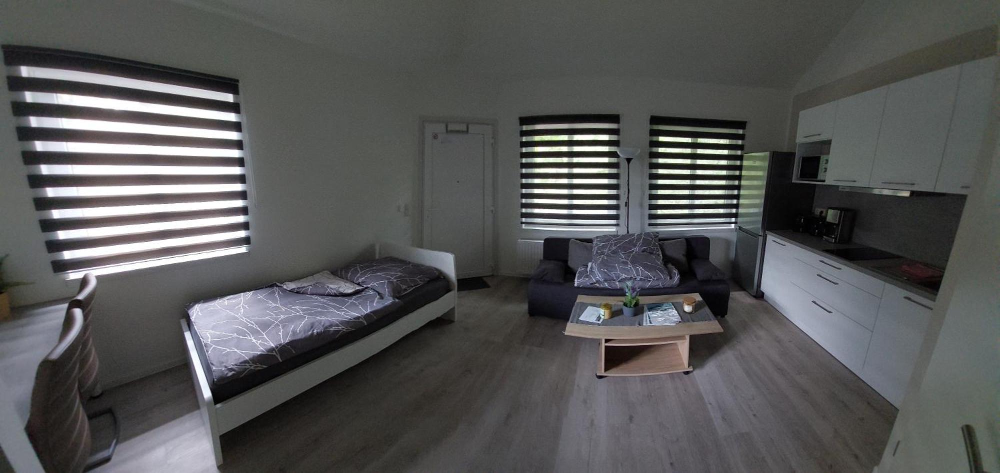 Ferienwohnung Am Stadtwald Freiberg Exteriör bild